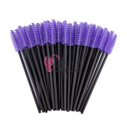 Periute Mascara pentru extensii gene false MPG24, 10 bucati Negru cu Mov